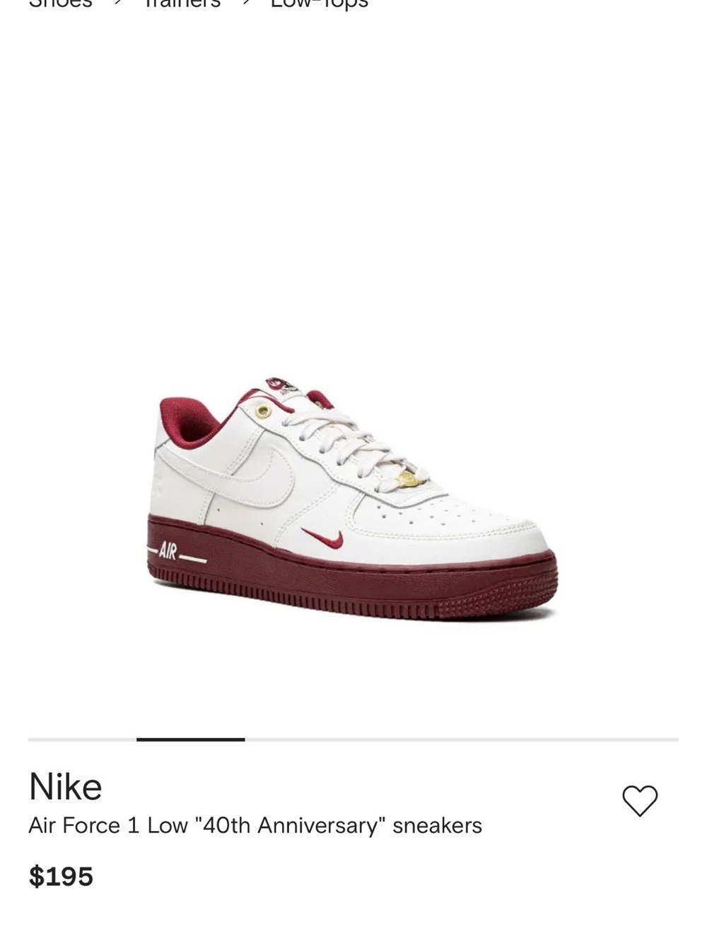 Nike Air Force 1 40th Anniversary